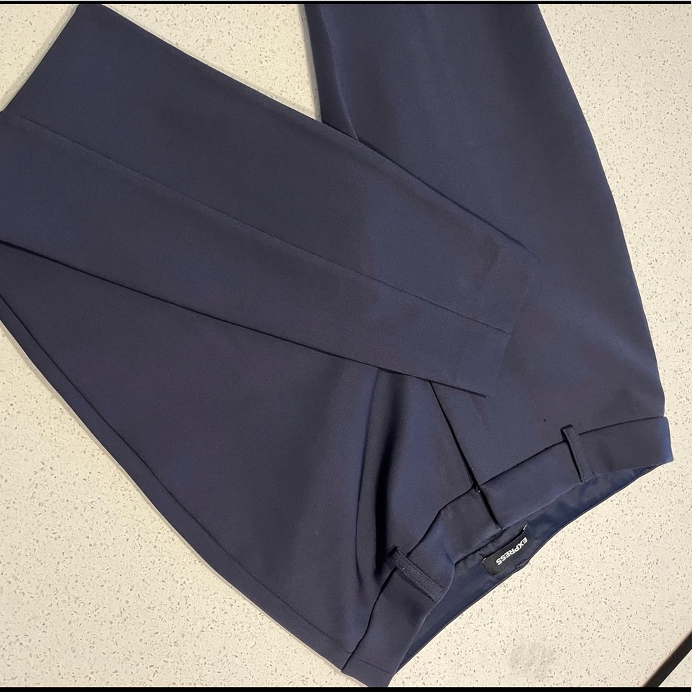 Express Navy Skinny High Rise 10R